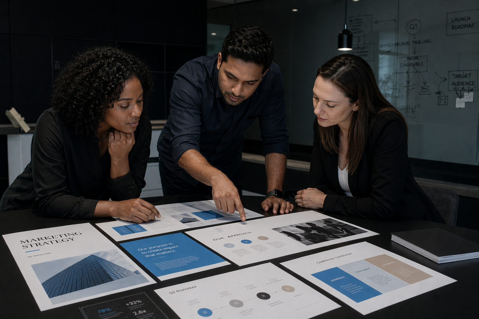 Marketing strategy session